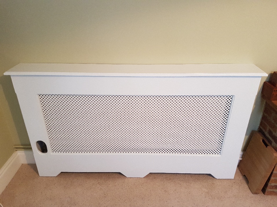 Radiator cover.